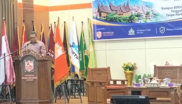 Pemprov Sumbar Dorong Perguruan Tinggi Perkuat Pencegahan Narkoba di Kampus