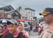 Kapolres Sawahlunto AKBP Simon Yana Putra memimpin apel gelar pasukan Operasi Patuh Singgalang 2026 di Mapolres Sawahlunto.
