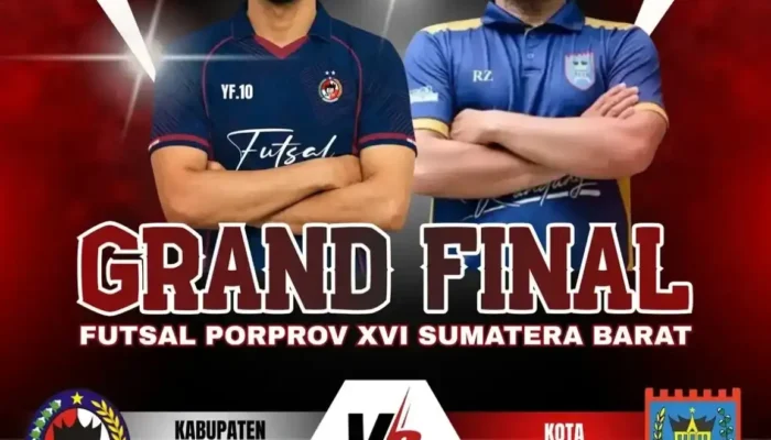 Partai Final Futsal Porprov XVI Tahun 2026 Tampilkan Perang Saudara Luak Limopuluah