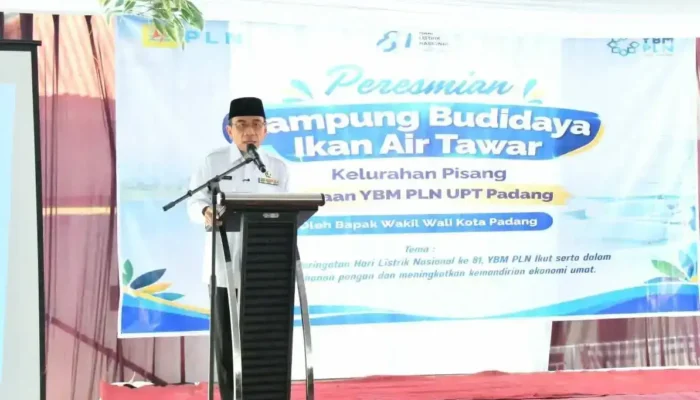 YBM PLN UPT Padang Berdayakan 53 Keluarga Lewat Budidaya Ikan