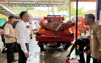 Antisipasi Cuaca Ekstrem, Sekda Dharmasraya Cek Kesiapan Peralatan BPBD